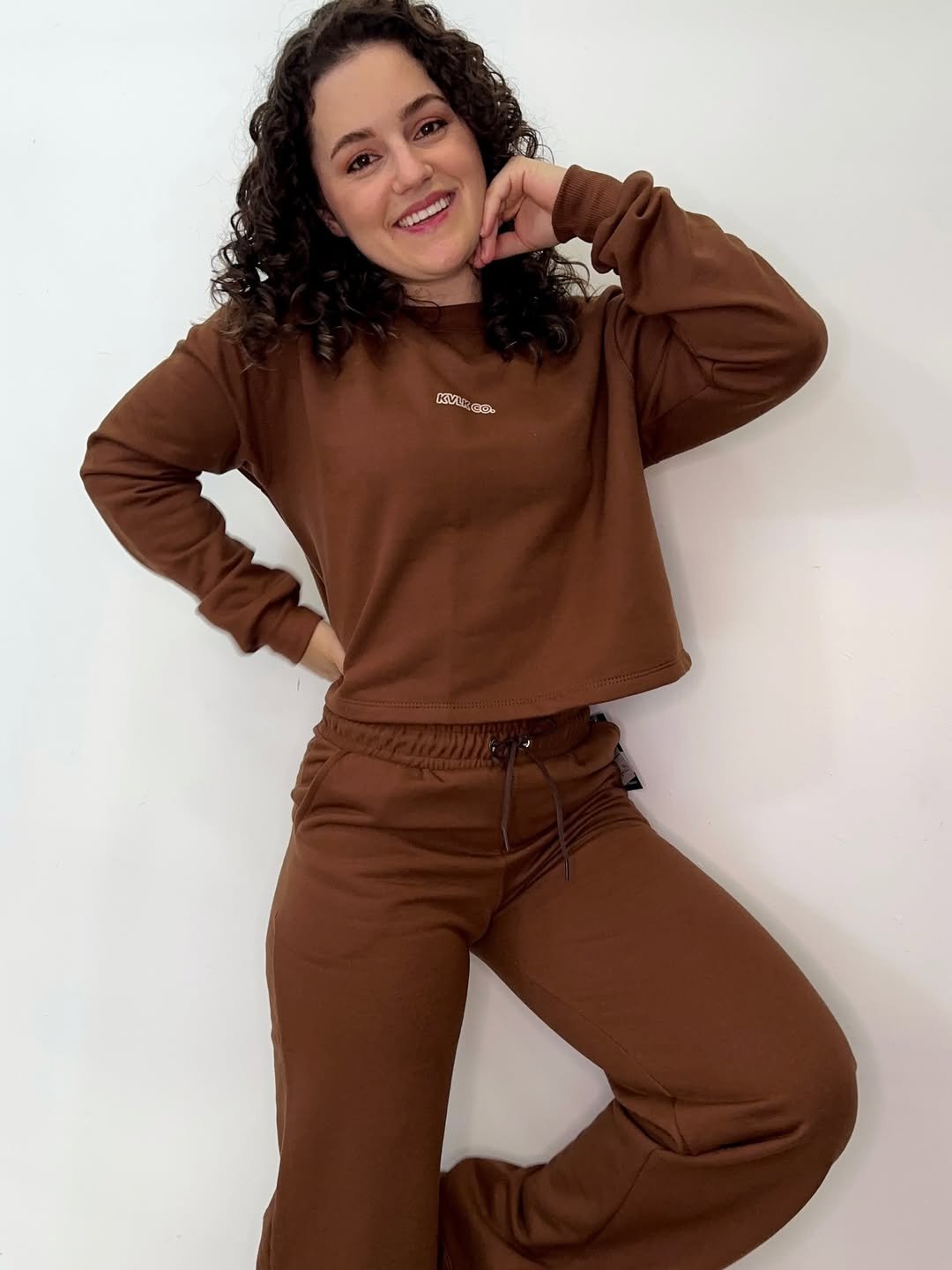 Calça Pantalona Madeira