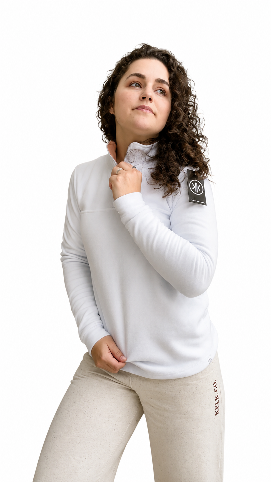 Soft Meio Ziper Feminino