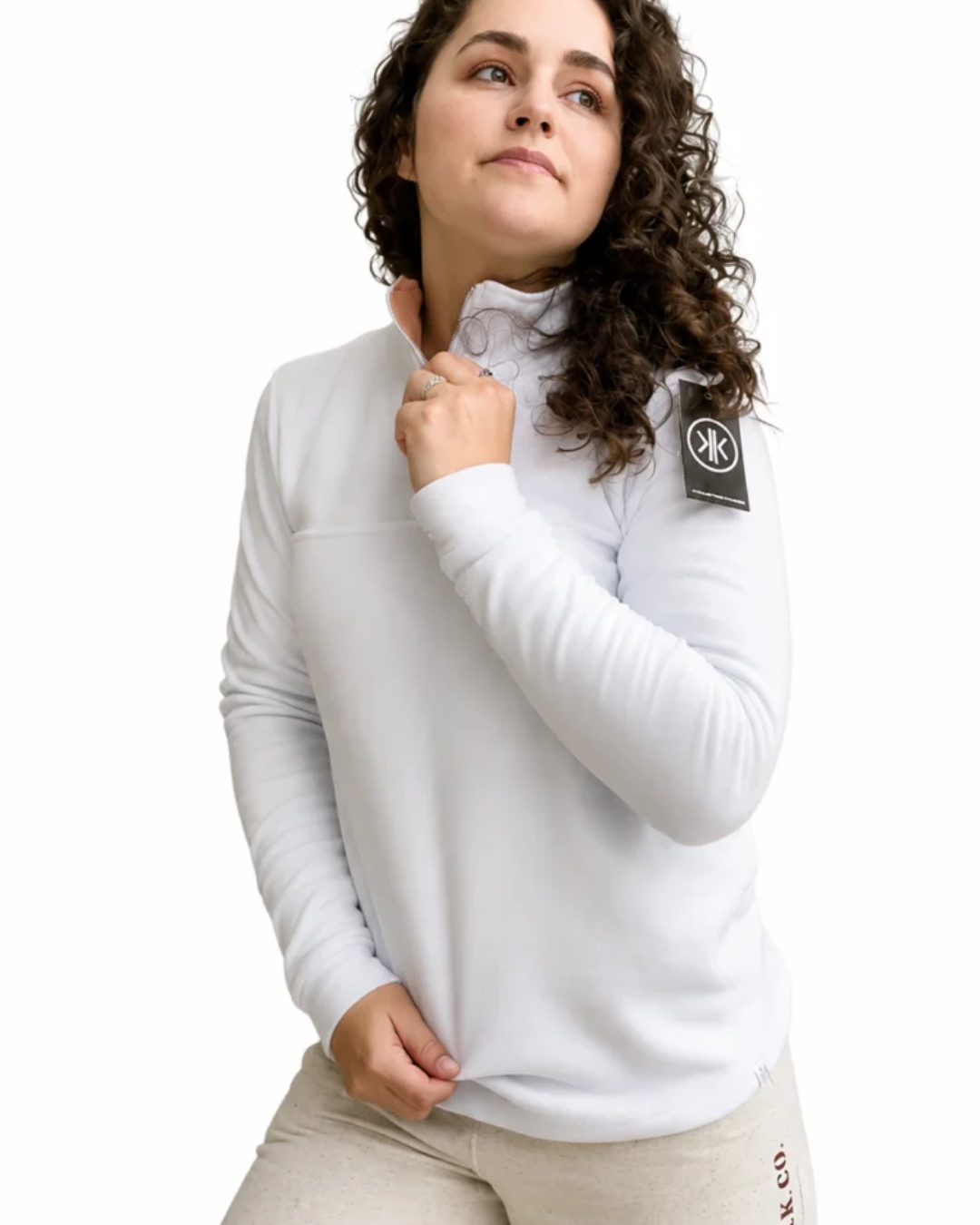 Soft Meio Ziper Feminino
